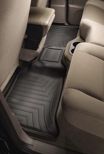 compare product WeatherTech 09-17 RAM 1500 10-17 RAM 2500/3500 CREW CAB REAR FLOORLINER BLACK