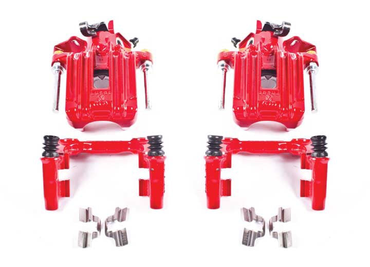 Jetta TDI RED POWDER COATED PERFORMANCE CALIPERS