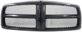 compare product 2003-08 Dodge Ram 2500 Grille, Black Shell w/ Primed Insert