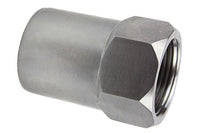 Hex Head Tube Adapters 1-1/4" - 7/8" Left and Right Thread for 1.5" ID pipe