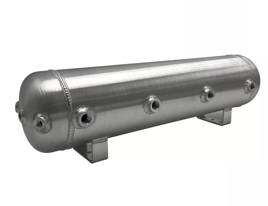 Aluminum Accuair Air Lift Universal Air Tank 5 Gallon 8 Ports (ALUMINUM)