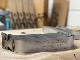 compare product 94-02 Dodge Fuel Tank Straps Stainless Front & Rear