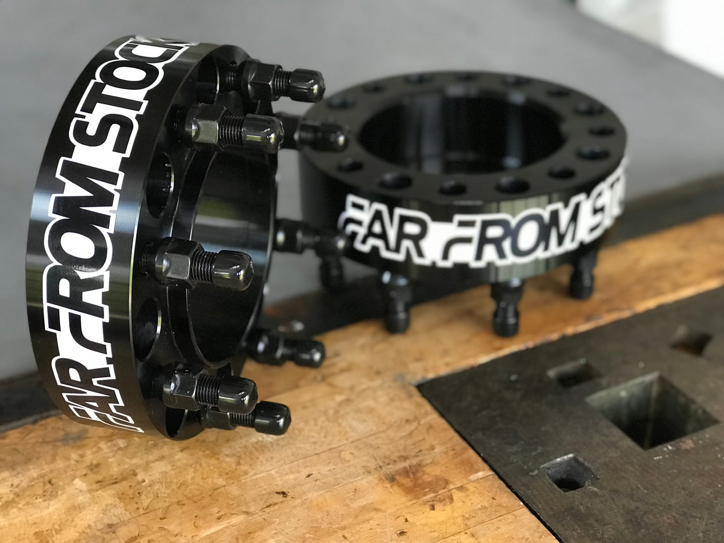 Spacers may be silver or black.