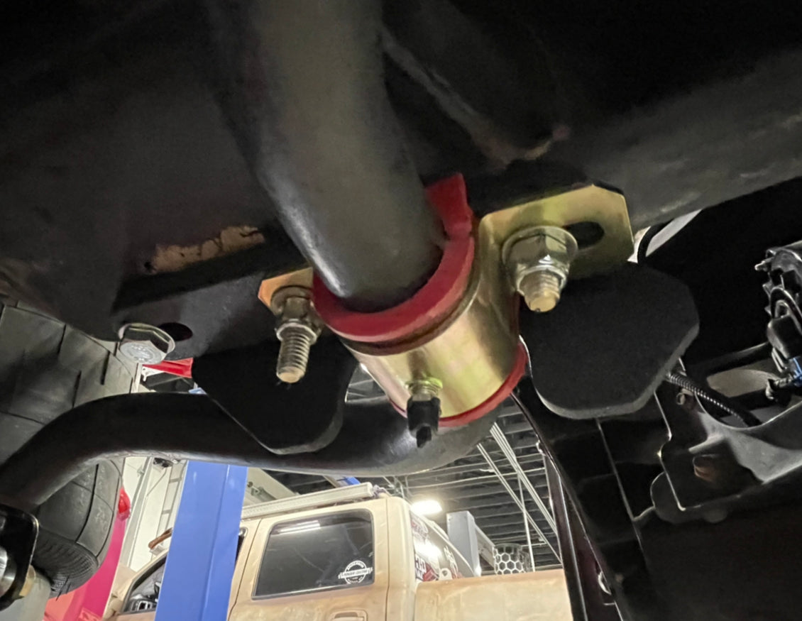 0313 Ram 3rd Gen Sway Bar Relocation bracket set ( 3g front air )