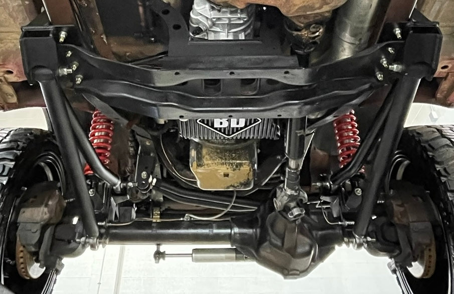 72-93 Dodge Front Coil Over Shock Suspension Kit (stock dana 60 axle)