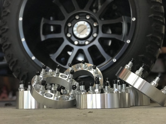 8 Lug Wheel Spacers (Sold Individually. You need an order quantity of 2 for a pair and 4 for a vehicle)