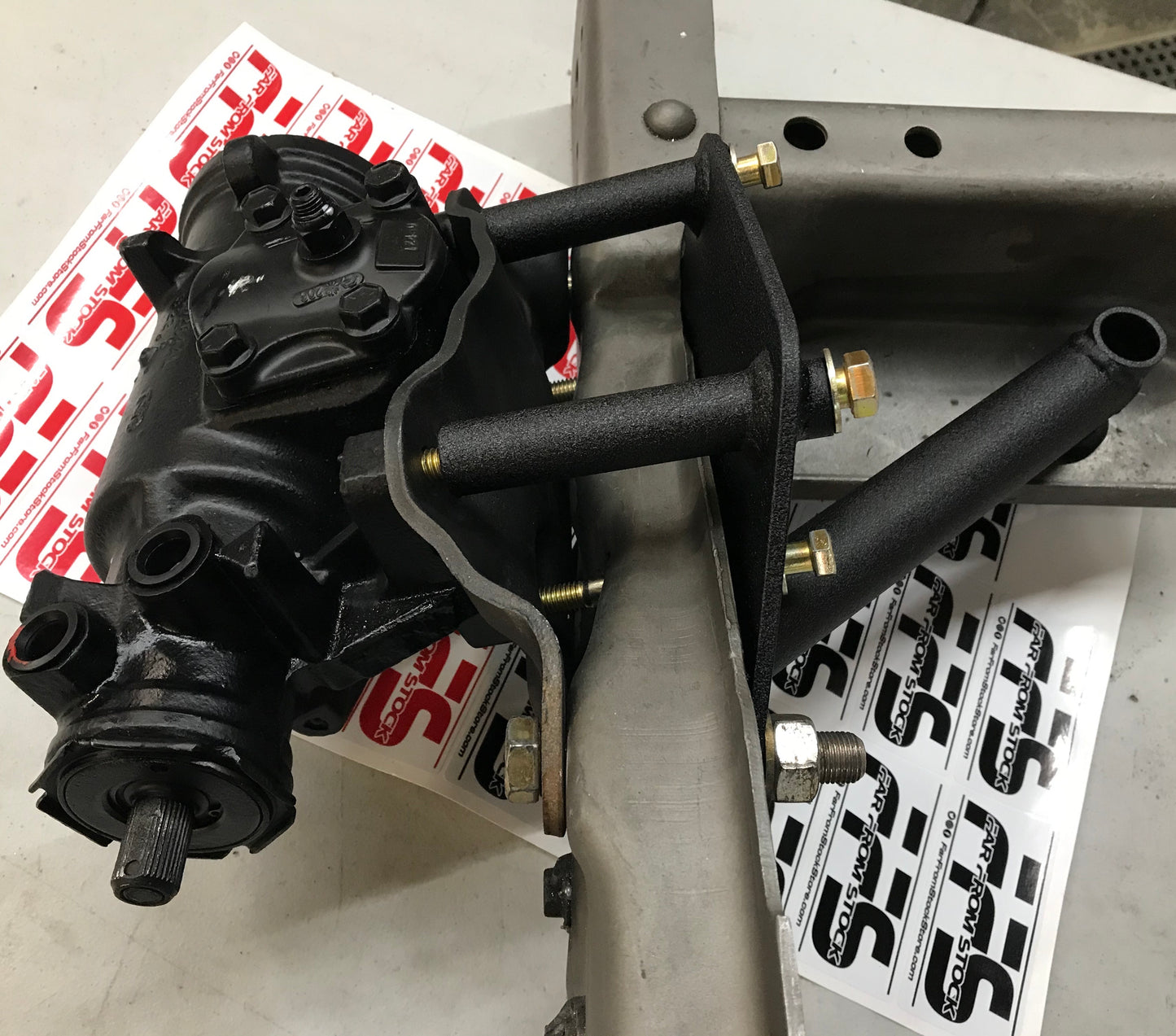 72-93 (4x4 STOCK) Steering Dodge Steering Box Brace