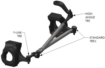 compare product DIY Y-Link Steering using GM 1 Ton Tie Rod Ends