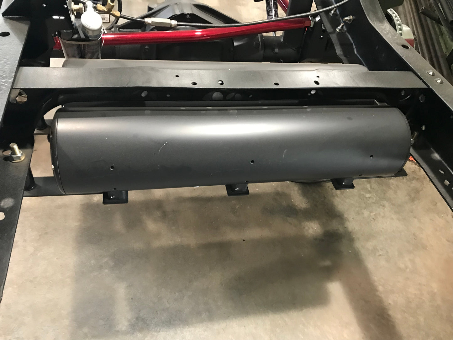 72-93 Dodge Frame Air Tank Bracket