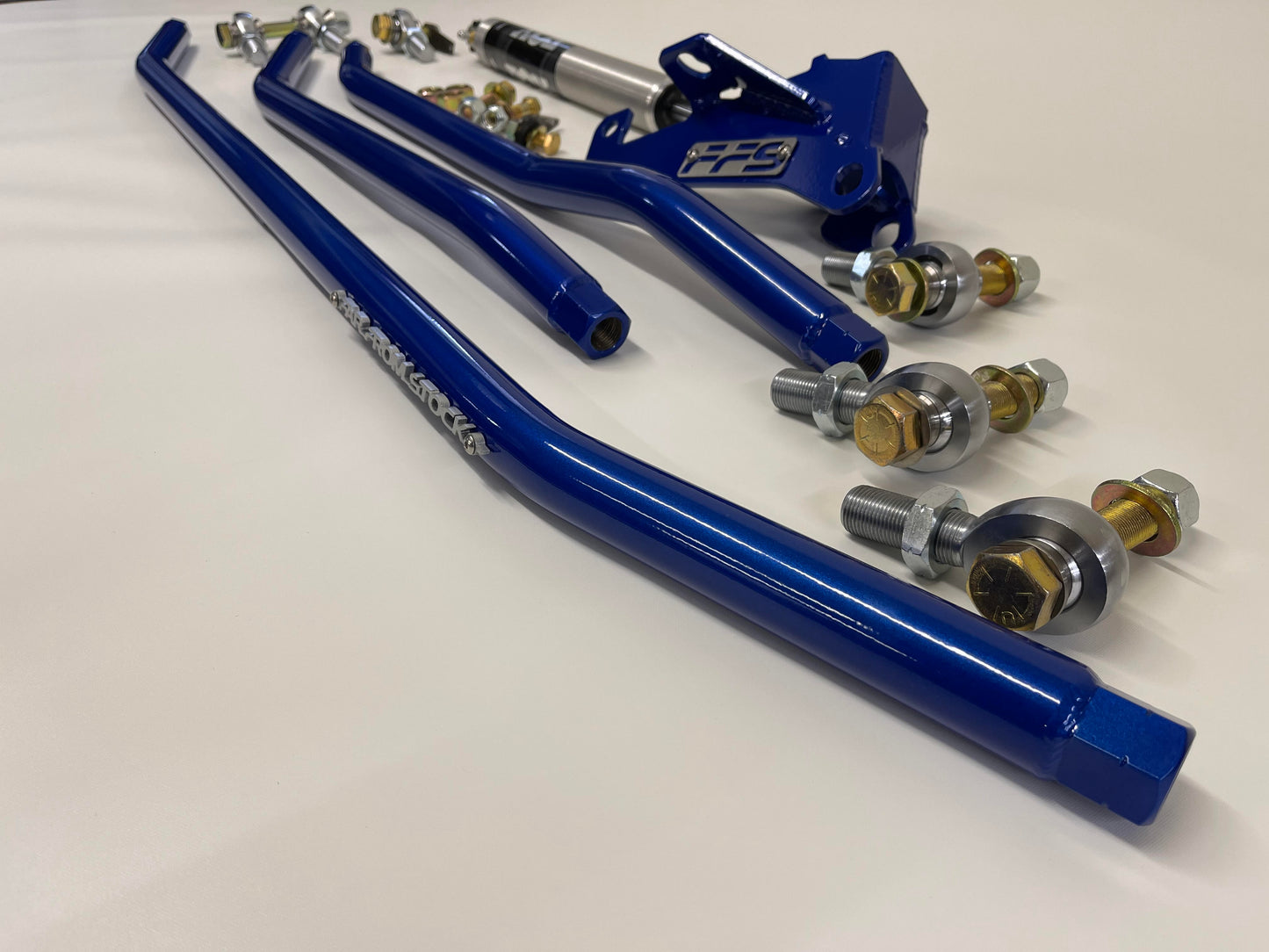 94-02 2nd GEN Dodge Ram Tie Rod/Drag Link/Track Bar/Drop Bracket Steering Combo