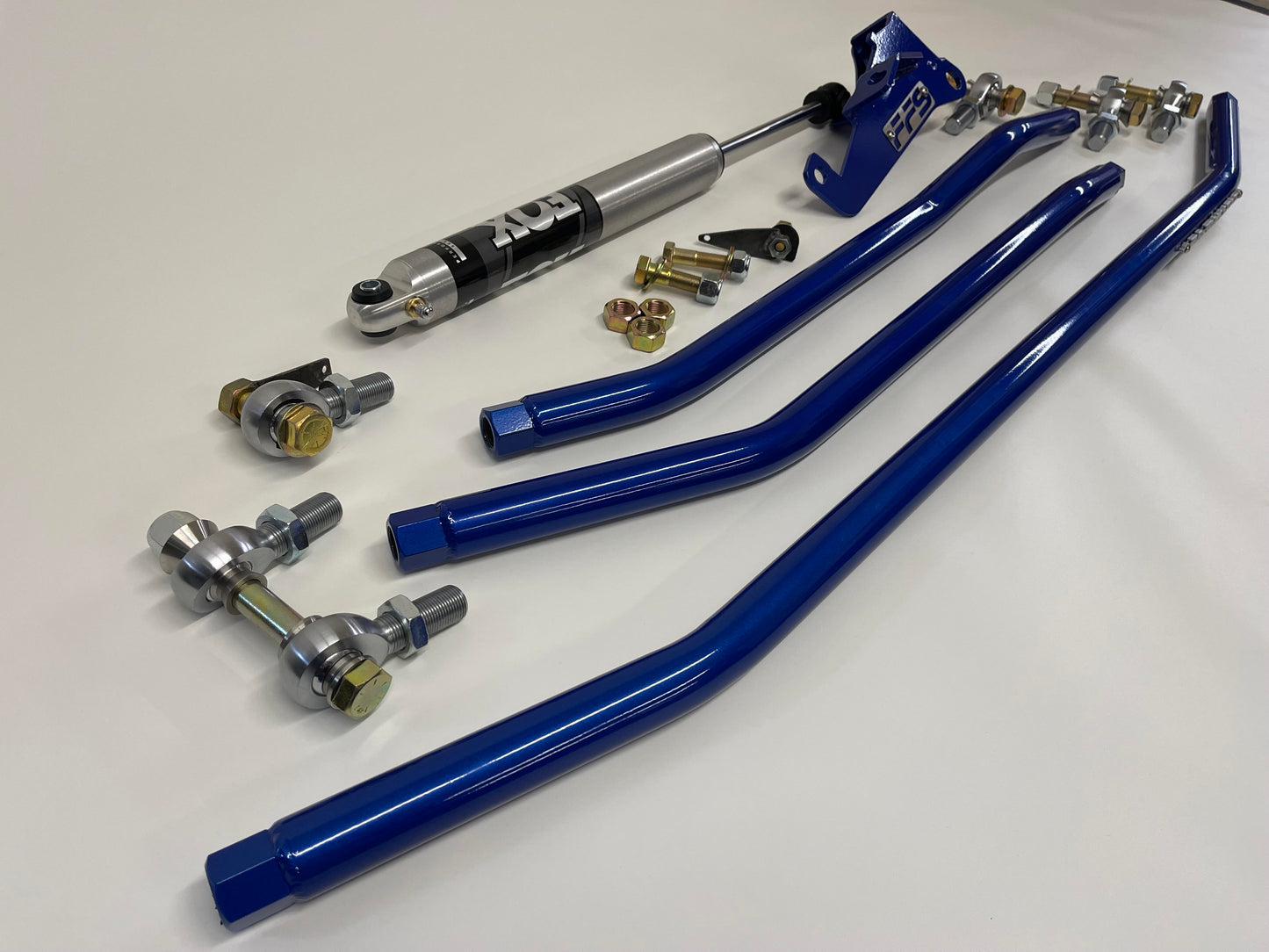 94-02 2nd GEN Dodge Ram Tie Rod/Drag Link/Track Bar/Drop Bracket Steering Combo